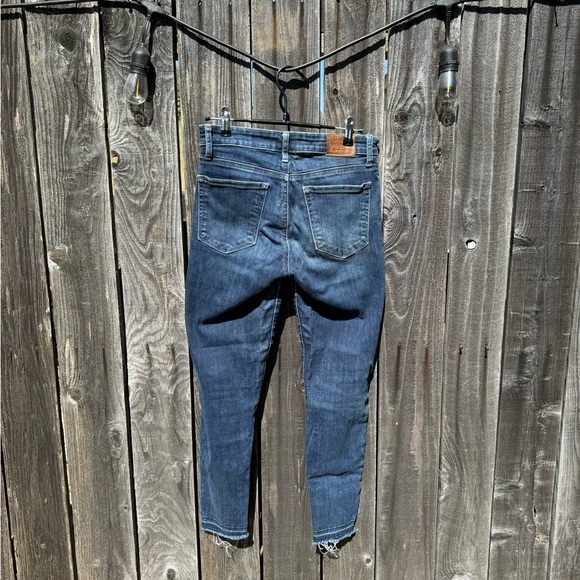 Lucky Brand Dark Wash Denim Ava High Rise 27” Inseam Skinny Jeans size 4/27 - Picture 4 of 10
